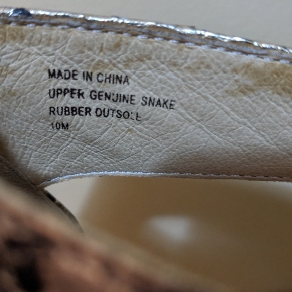 Michael Khors Berkley T Strap (Genuine Snake) - Picture 4 of 6